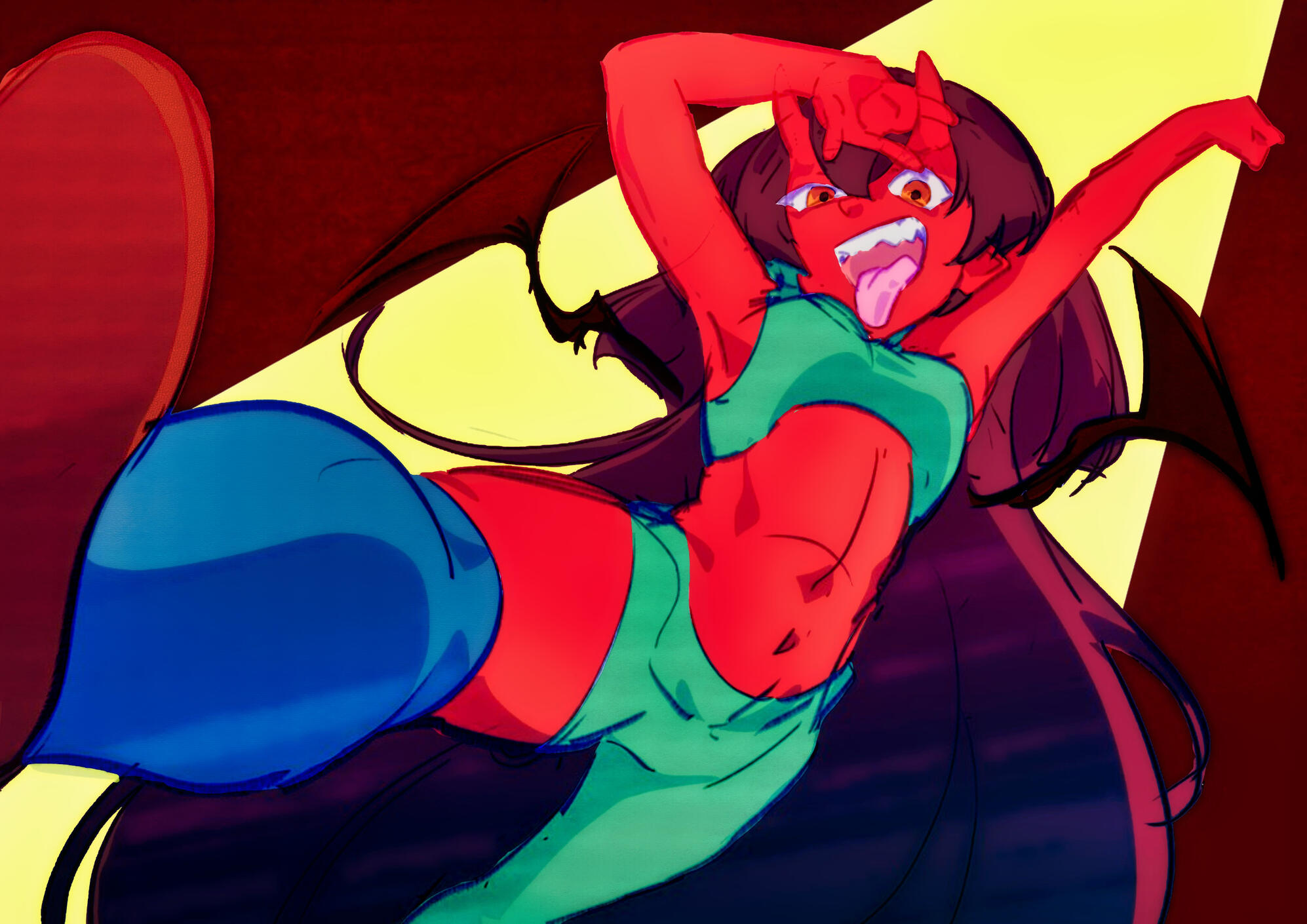 Initial drawing by Li Cree